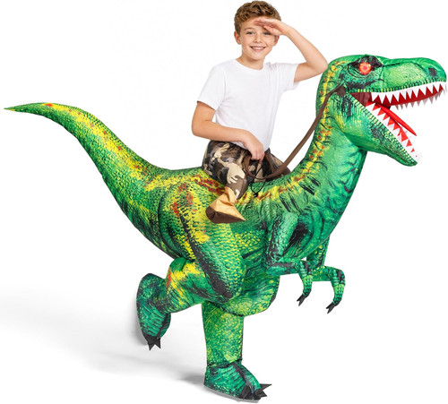 Inflatable dinosaur costume - inflatable,