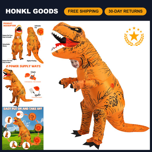 Inflatable rex dinosaur - t-rex,
