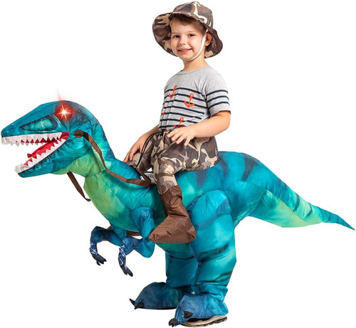 Inflatable dinosaur costume - inflatable,