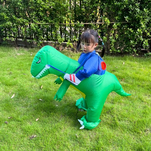 Kid inflatable rex costume - t,